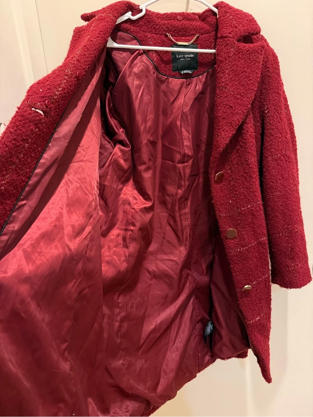 Kate Spade Wool Blend Coat